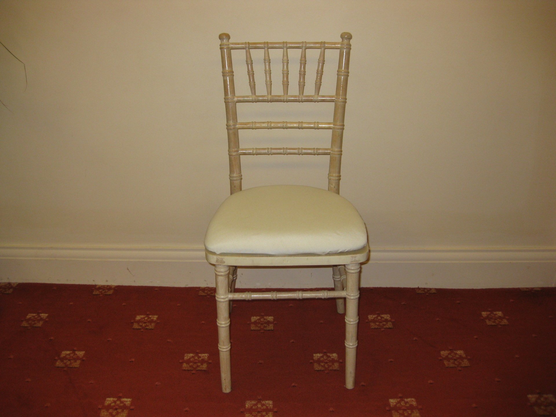 white chair